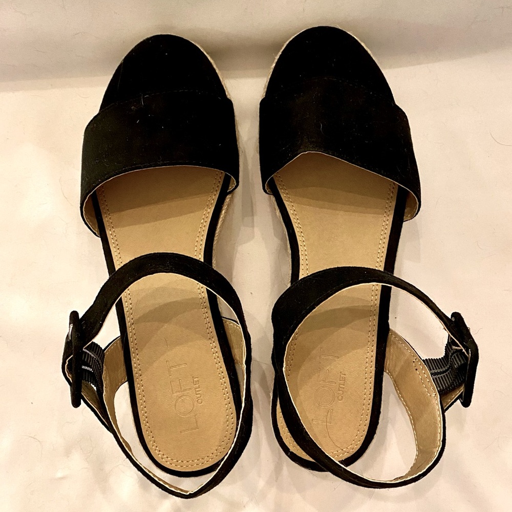Black LOFT Espadrilles